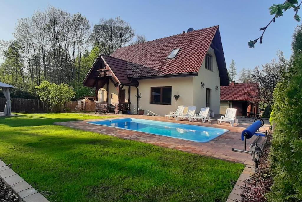 Dom Na Polanie Villa Brzeznica  Dış mekan fotoğraf
