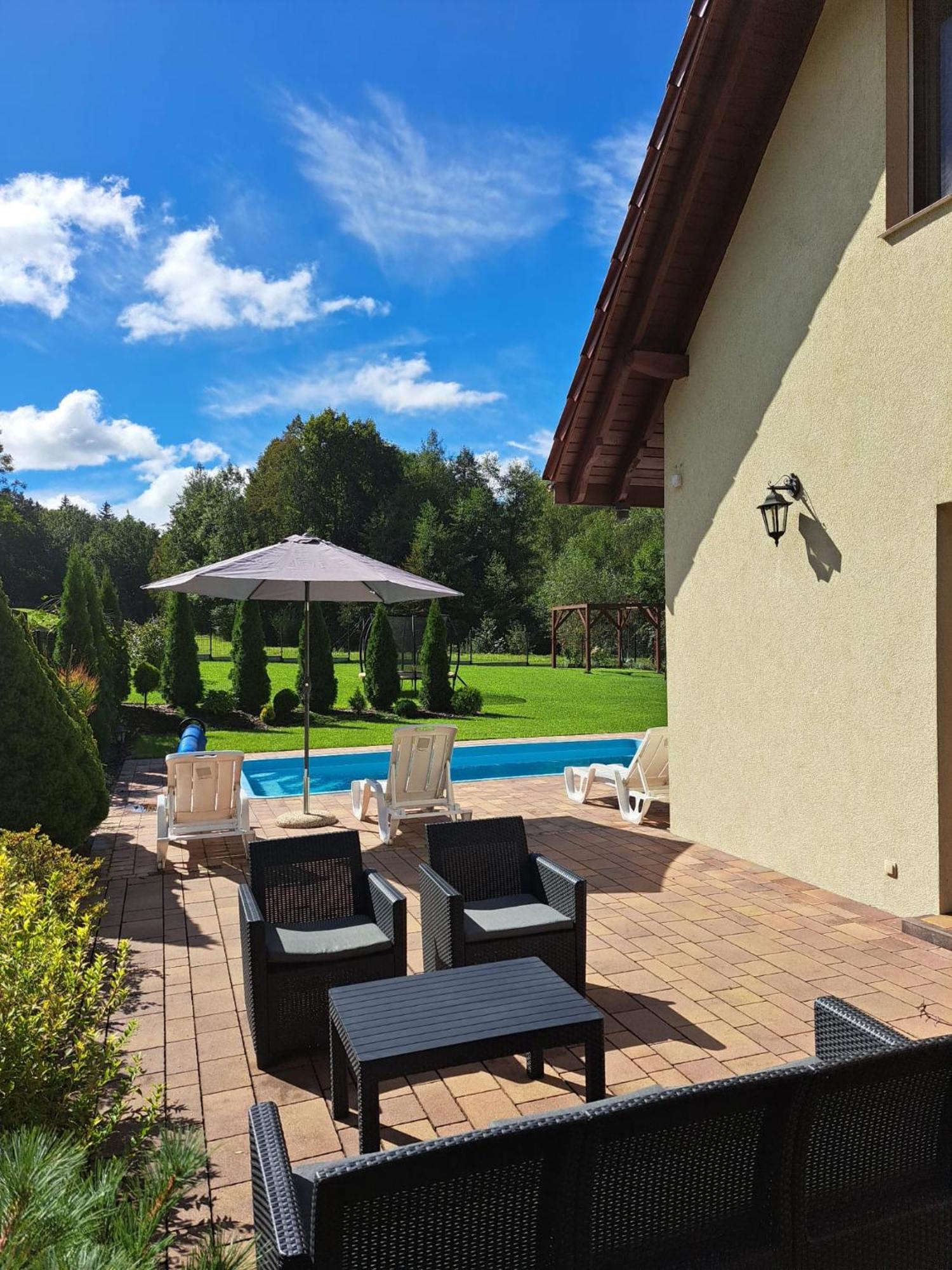 Dom Na Polanie Villa Brzeznica  Dış mekan fotoğraf